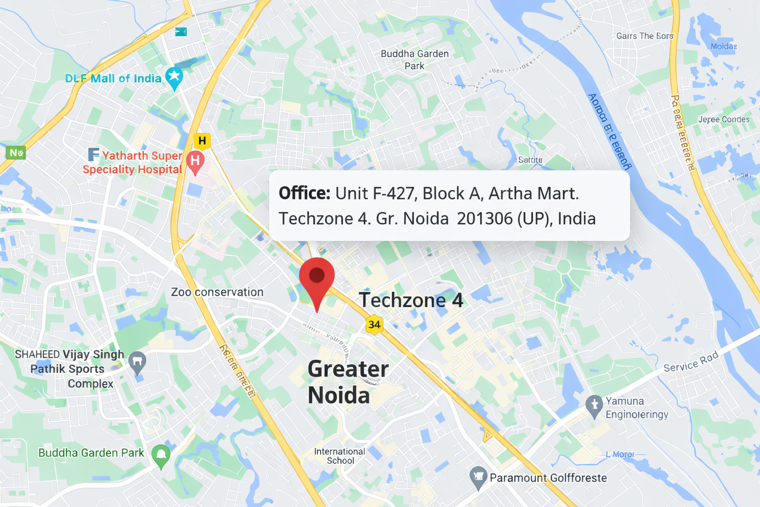 Office Location Map
